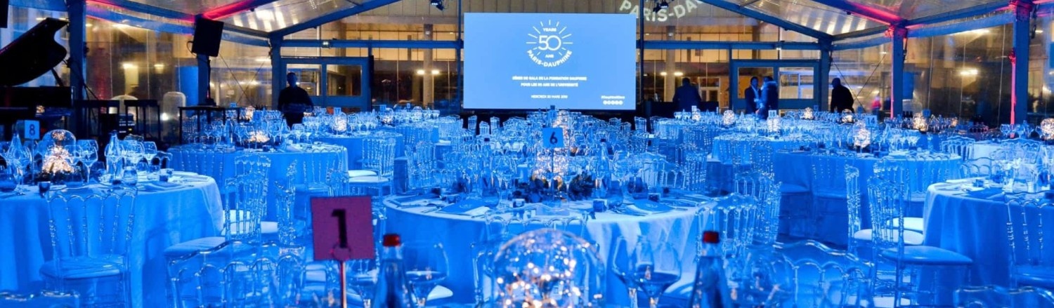 Affordable Corporate Party Planning Chennai — decorated corporate event hall with banquet setup