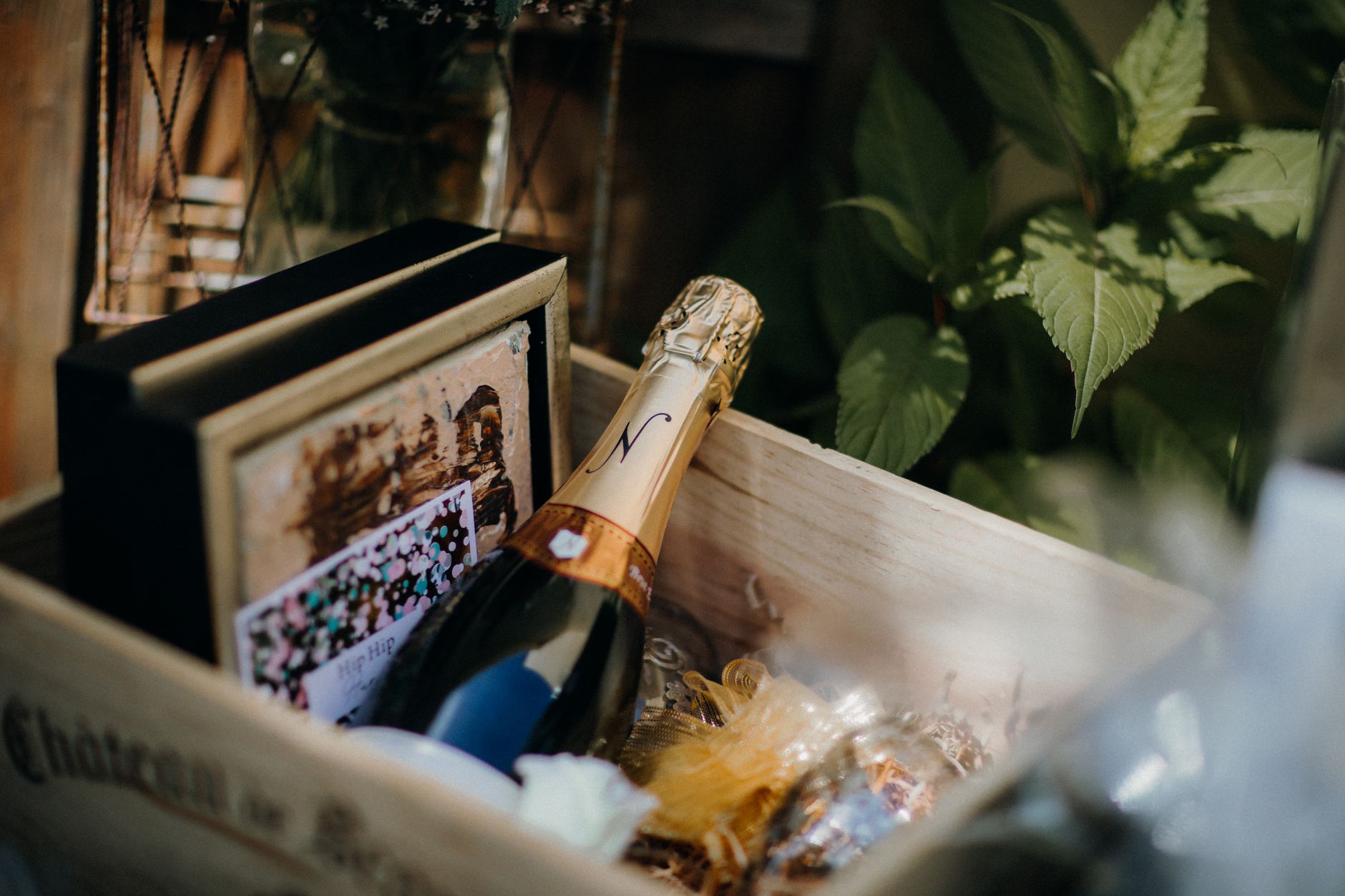 Monogrammed Alcohol Hampers