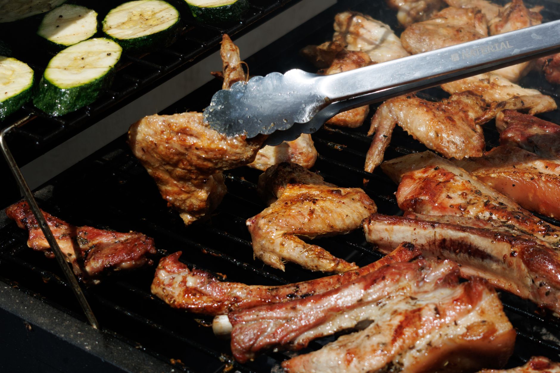 Live Charcoal Grill at Your Event