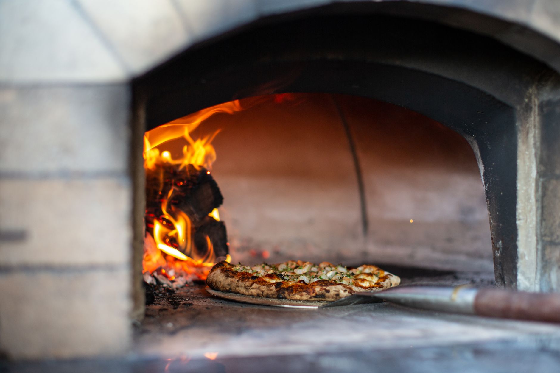 Neapolitan Pizza Oven Setup