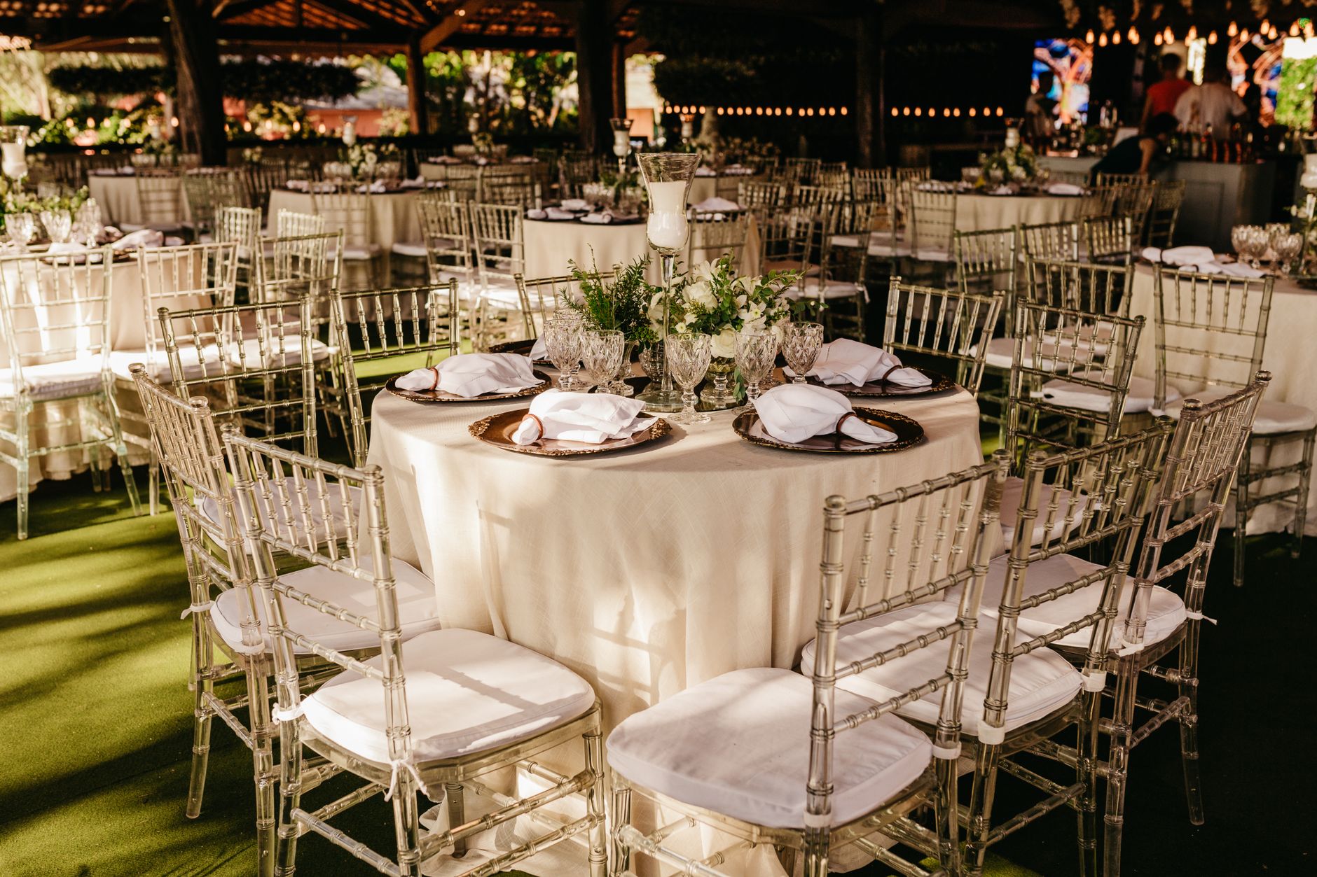 Elegant Acrylic Chairs for Your Big Day