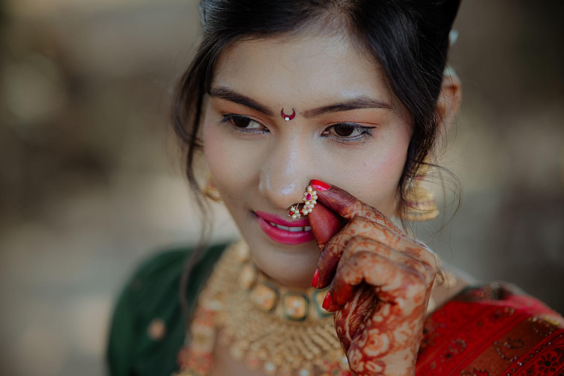 Bridal Hair Glam at Your Hotel in Alibaug