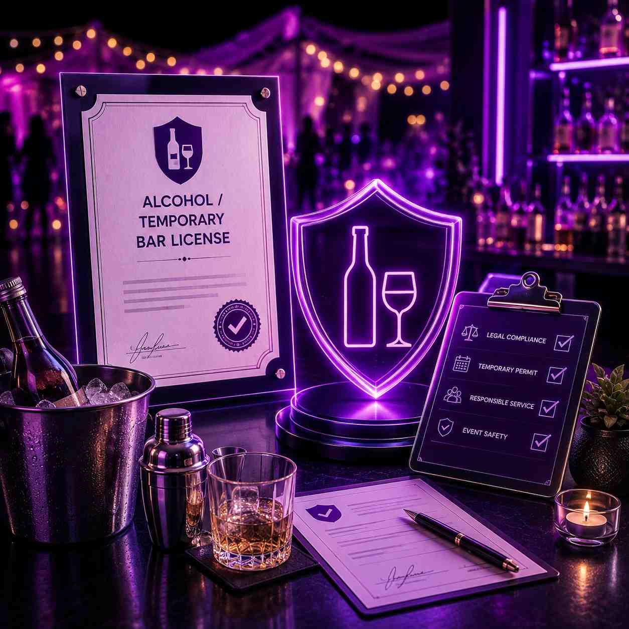 Alcohol / Temporary Bar License
