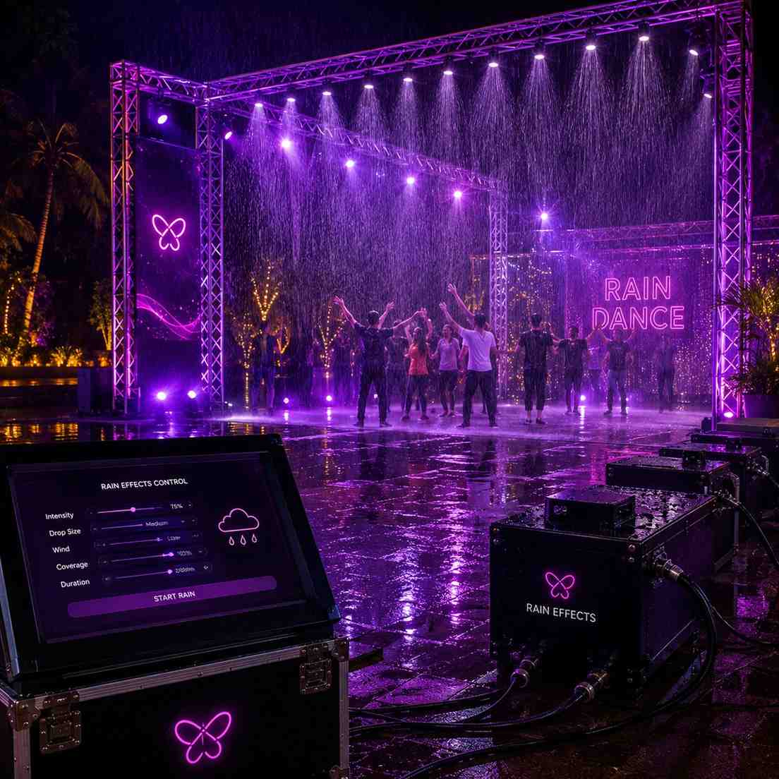 Rain Effects / Rain Dance Setup