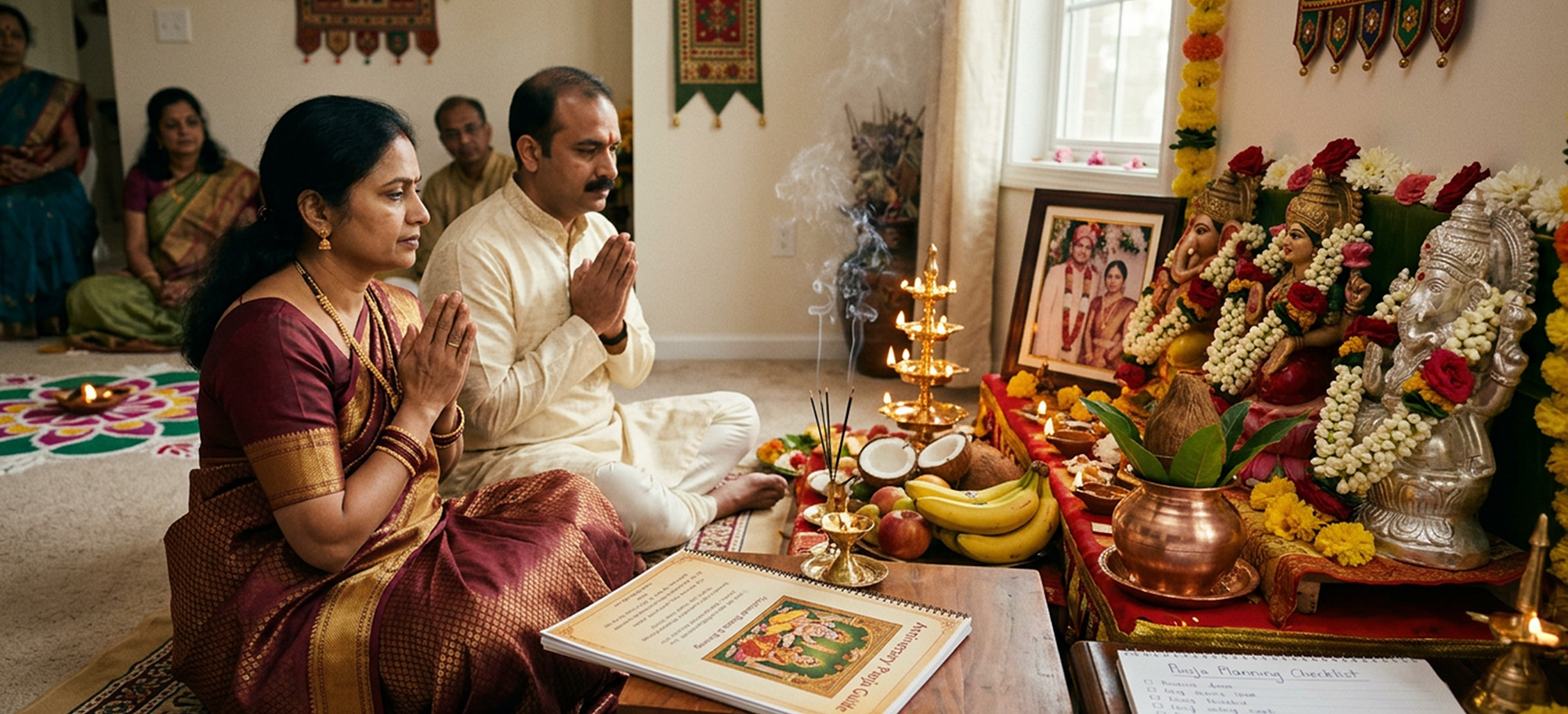 Anniversary Pooja Ritual Setup for Couples: Complete Planning Guide