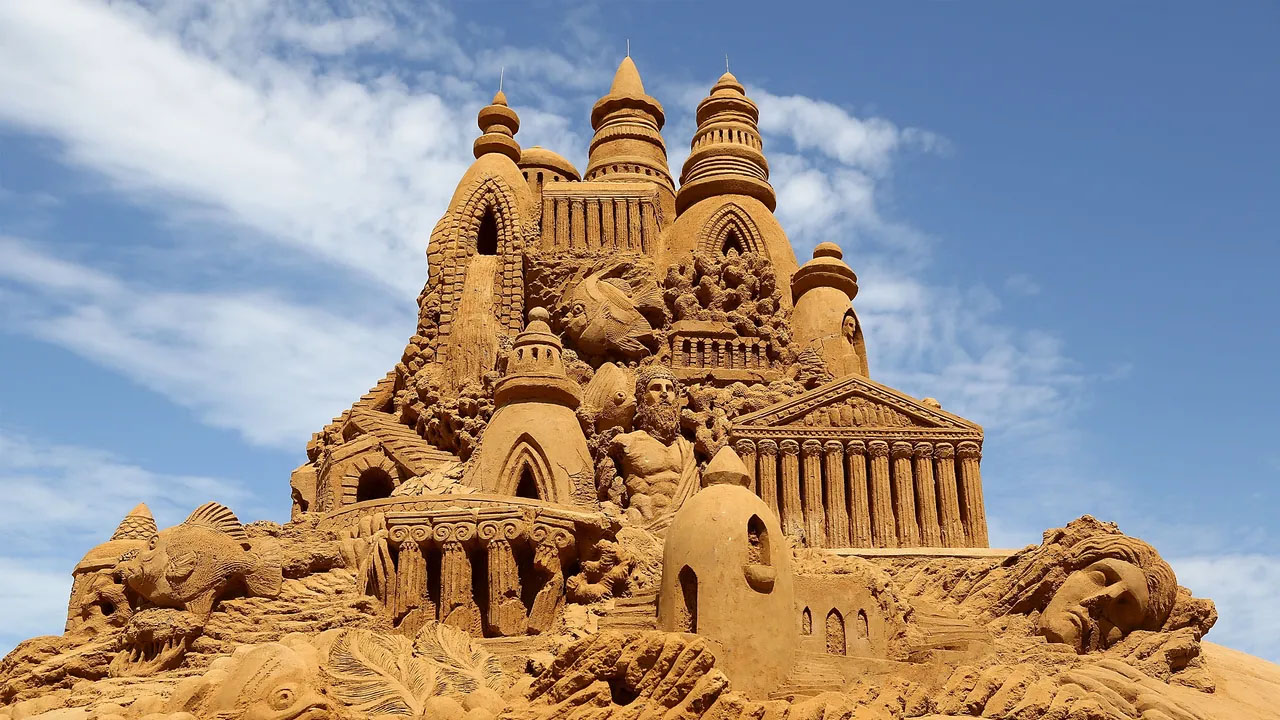 Artistic Sand Sculptures for Chennai Events