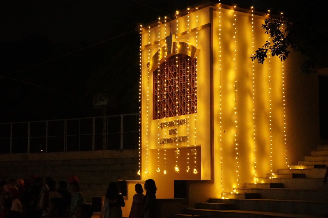 Award Ceremony LED Screen Chennai setup on stage with bright visuals and audience