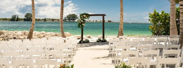 Beach wedding venues for 200 guests in Chennai with coastal ceremony setup