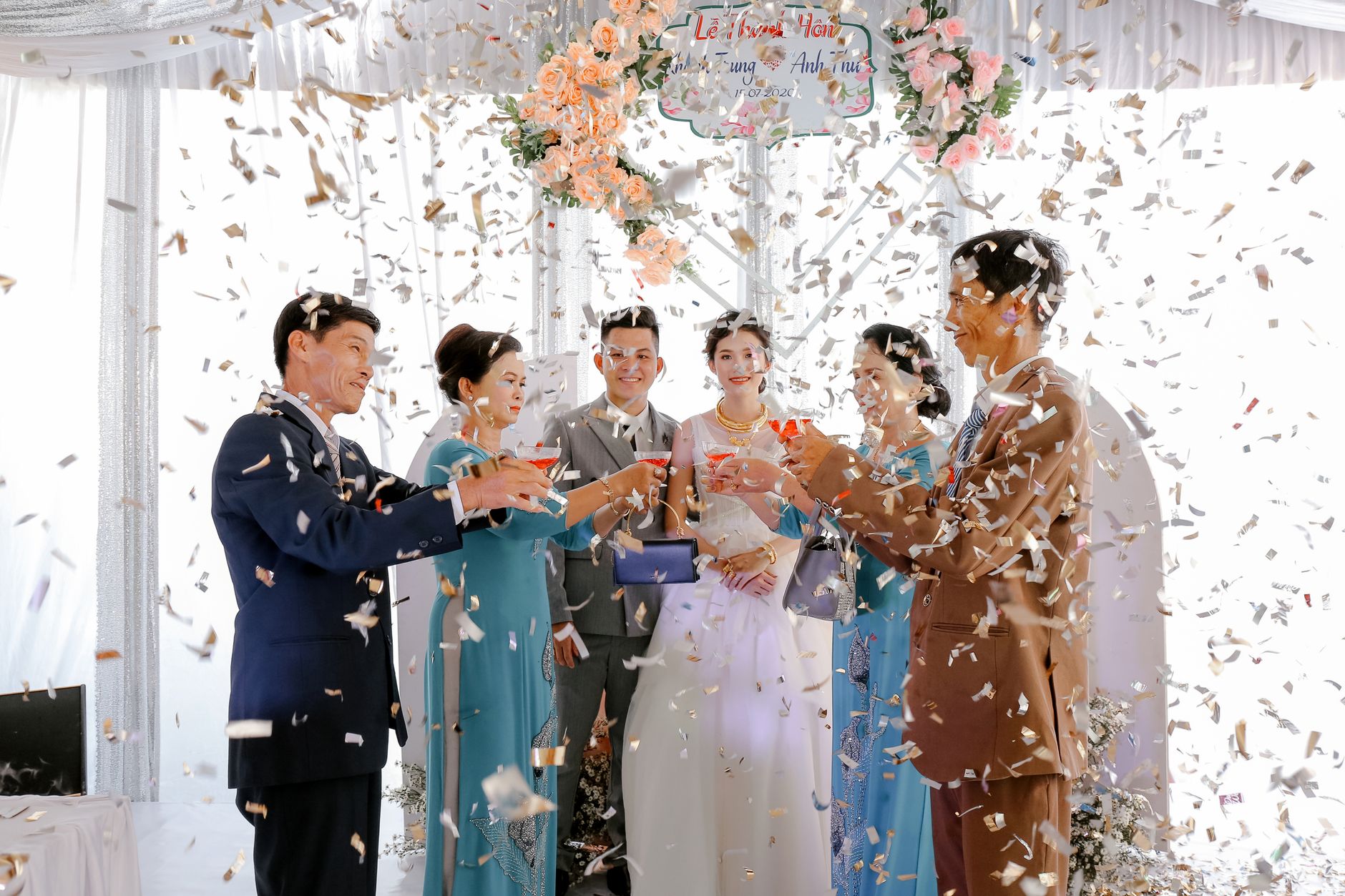 Confetti Curtain