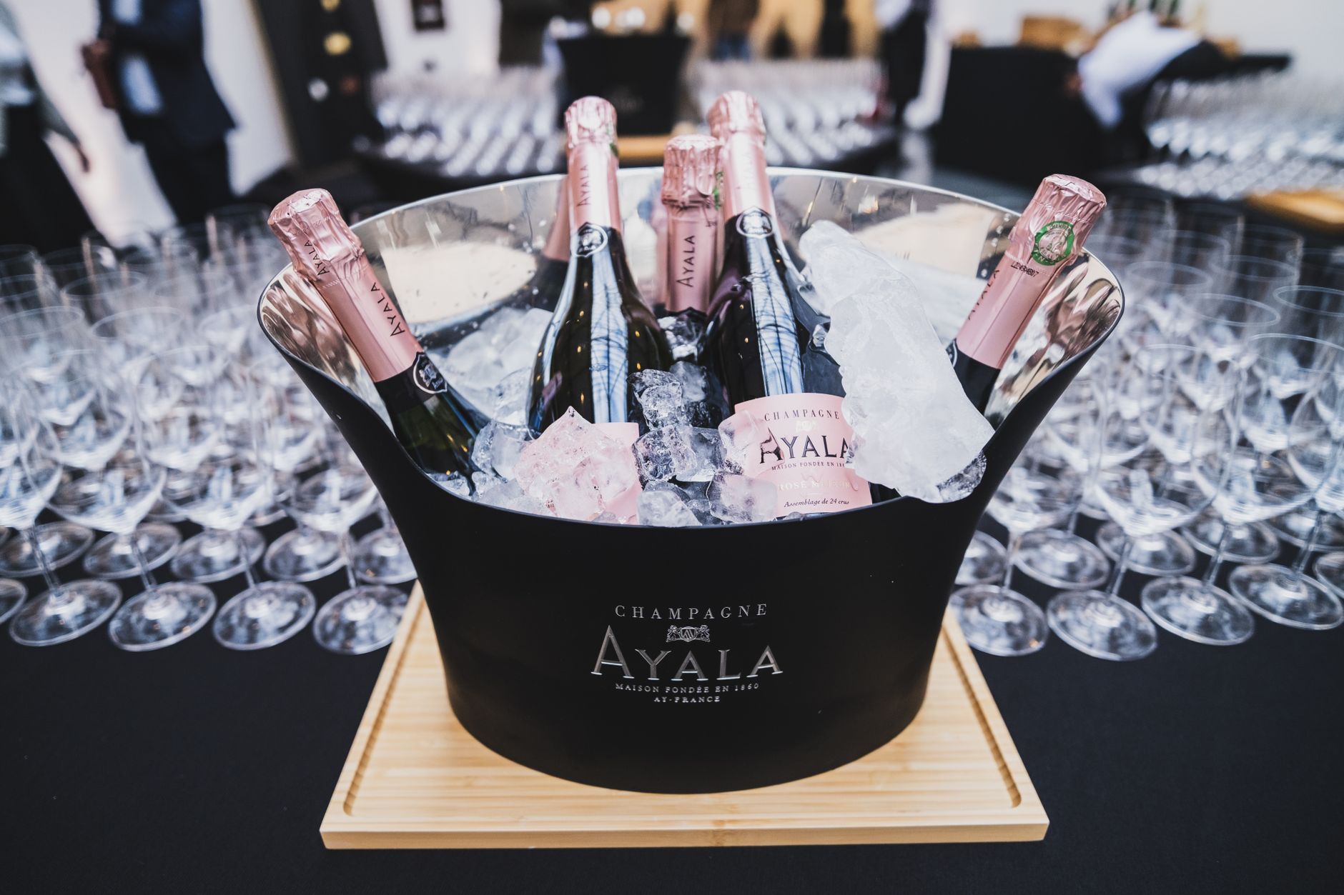 Ice Bucket Champagne Service
