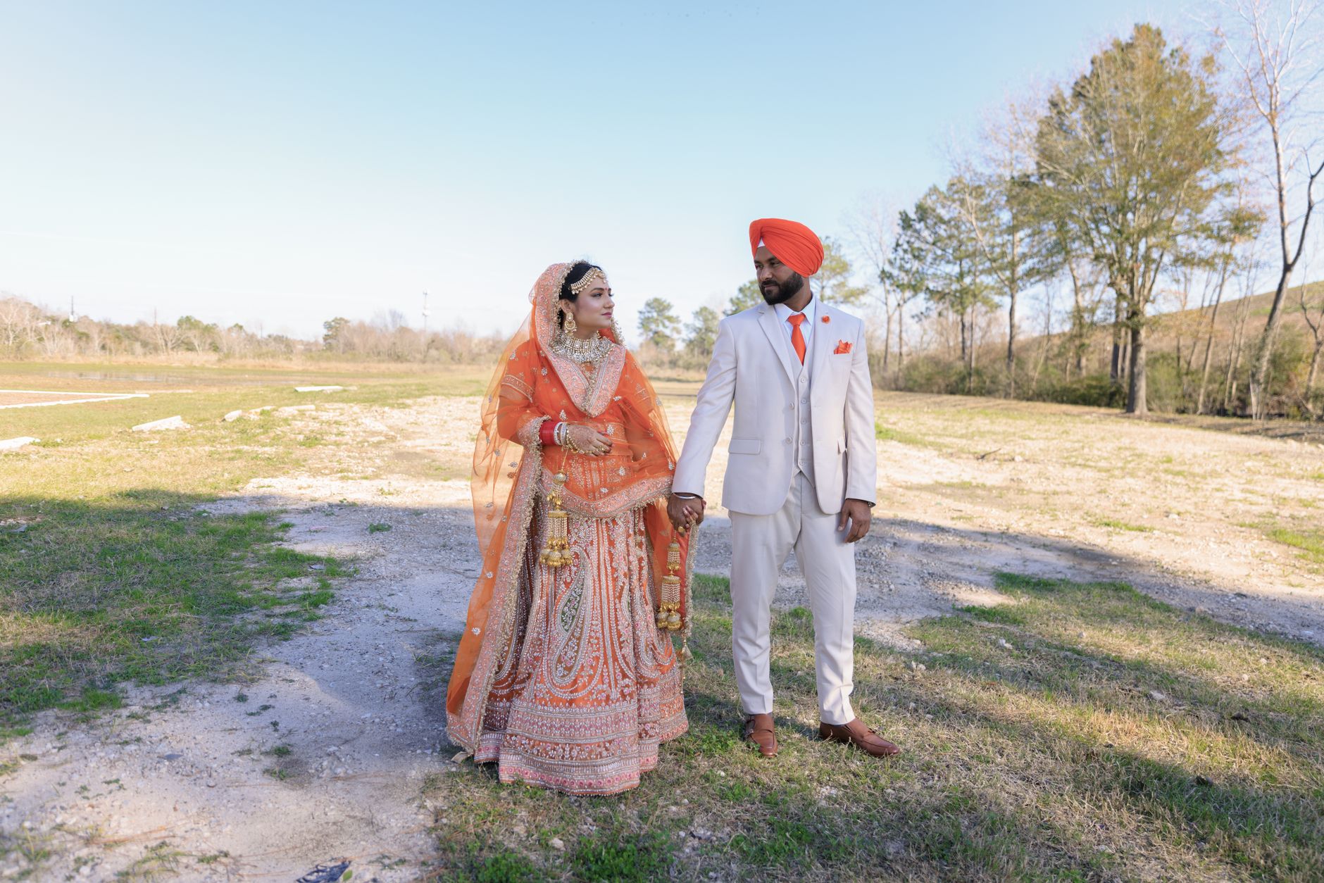 Ivory Bridal Lehenga