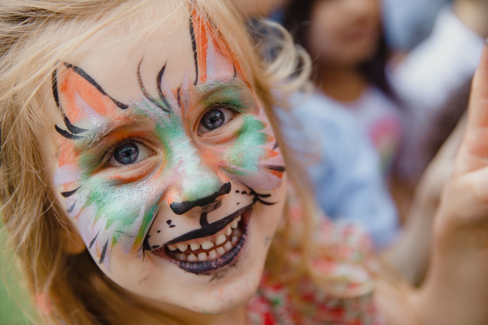 Kids Face Painting at Bekal Resorts