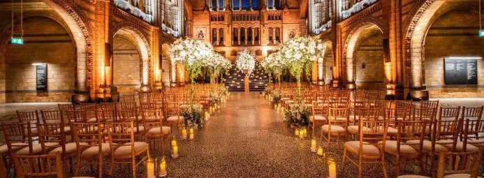 Elegant wedding venue in Chennai decorated for 300 guests with traditional South Indian decor