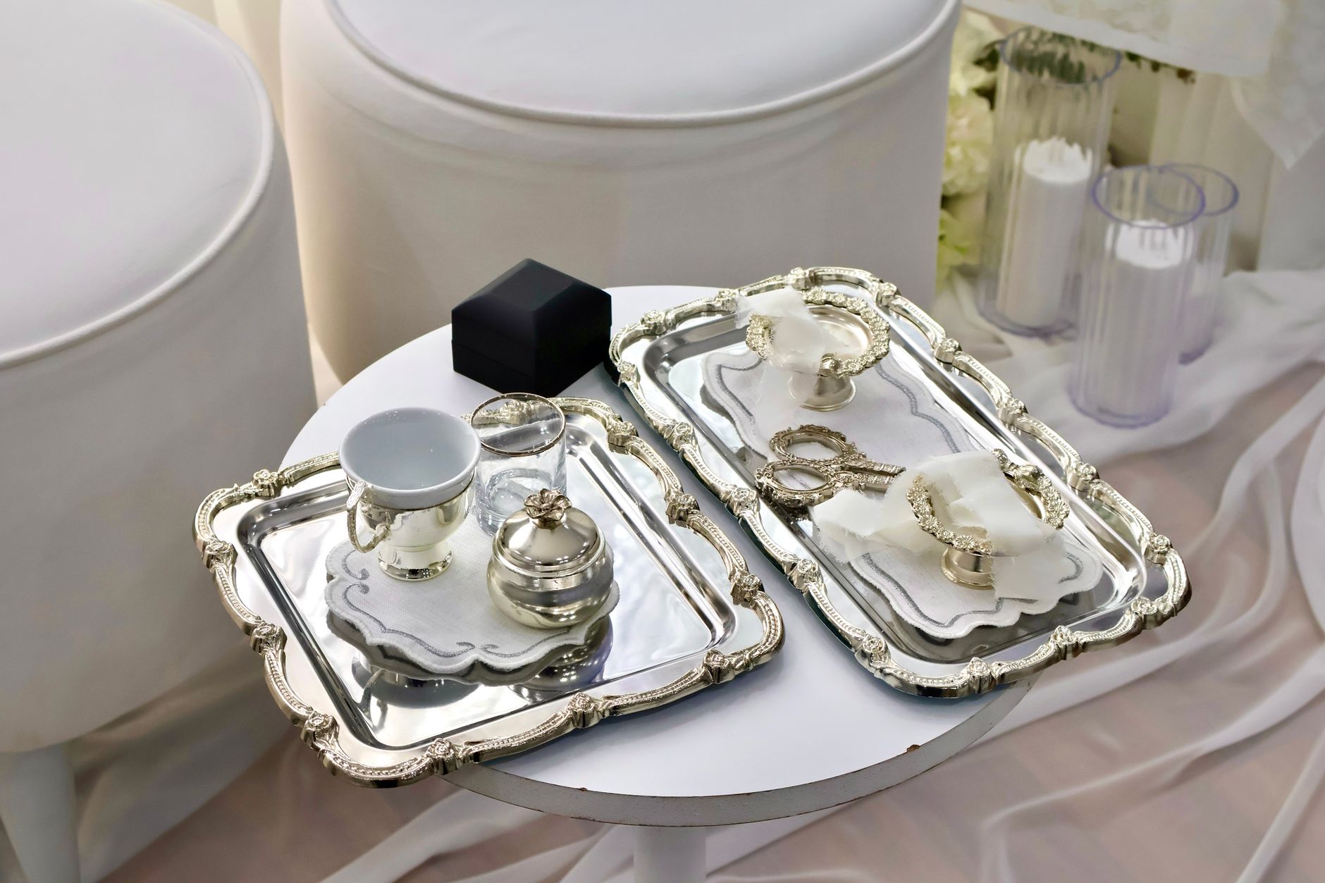 Couple Name Ring Tray
