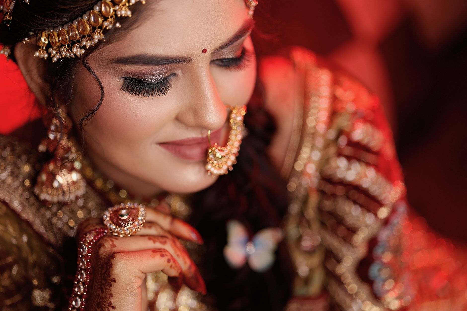 Hand Embroidered Bridal Blouse