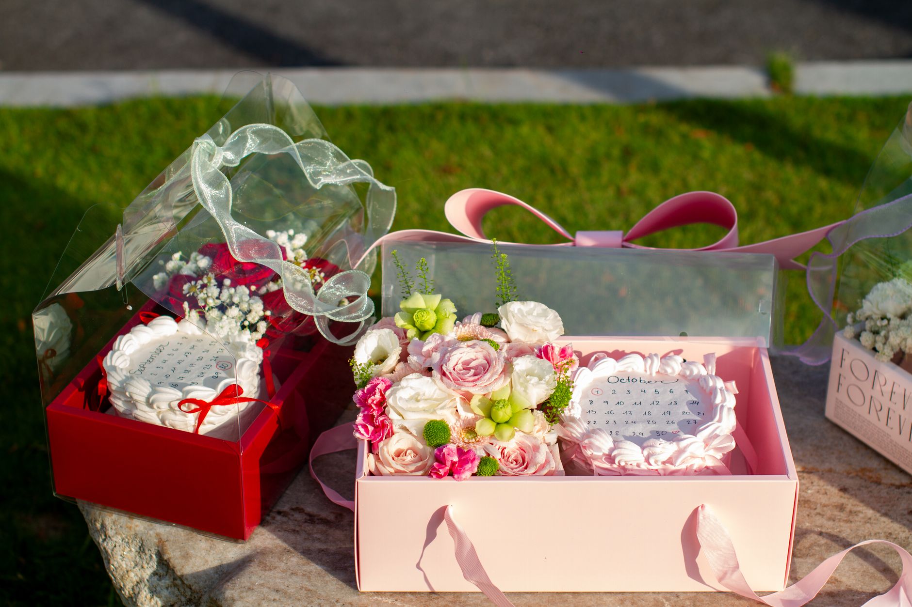 Preserved Flower Acrylic Boxes