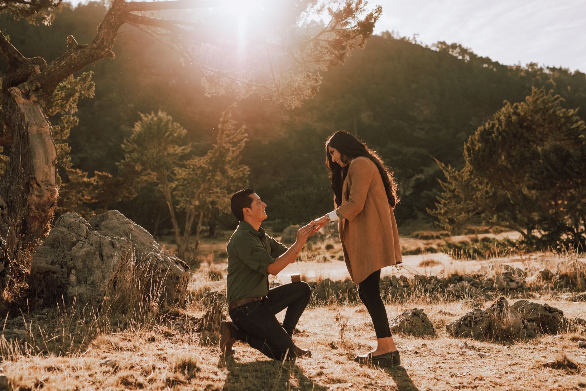 Sunset Proposal Photography