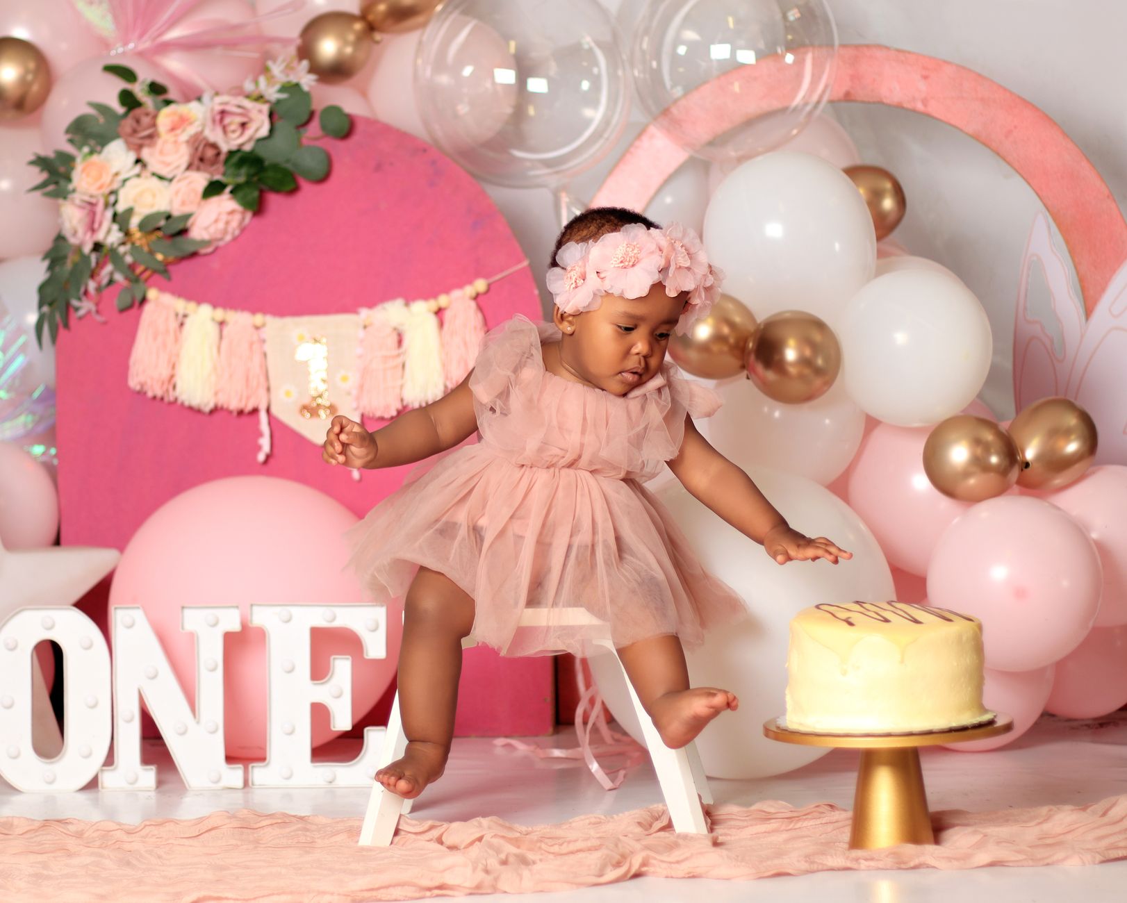 Baby Cake Smash Photography