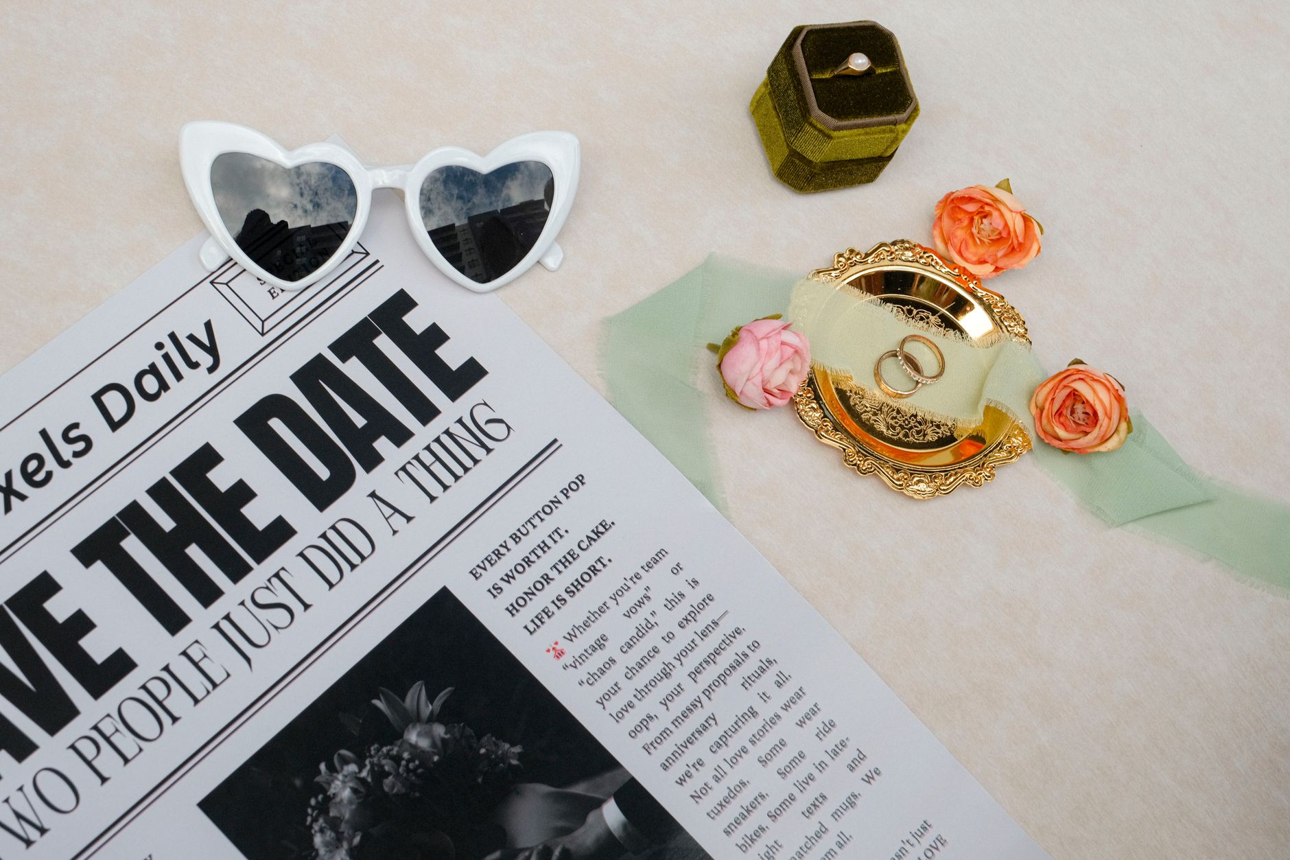 Couple Save the Date