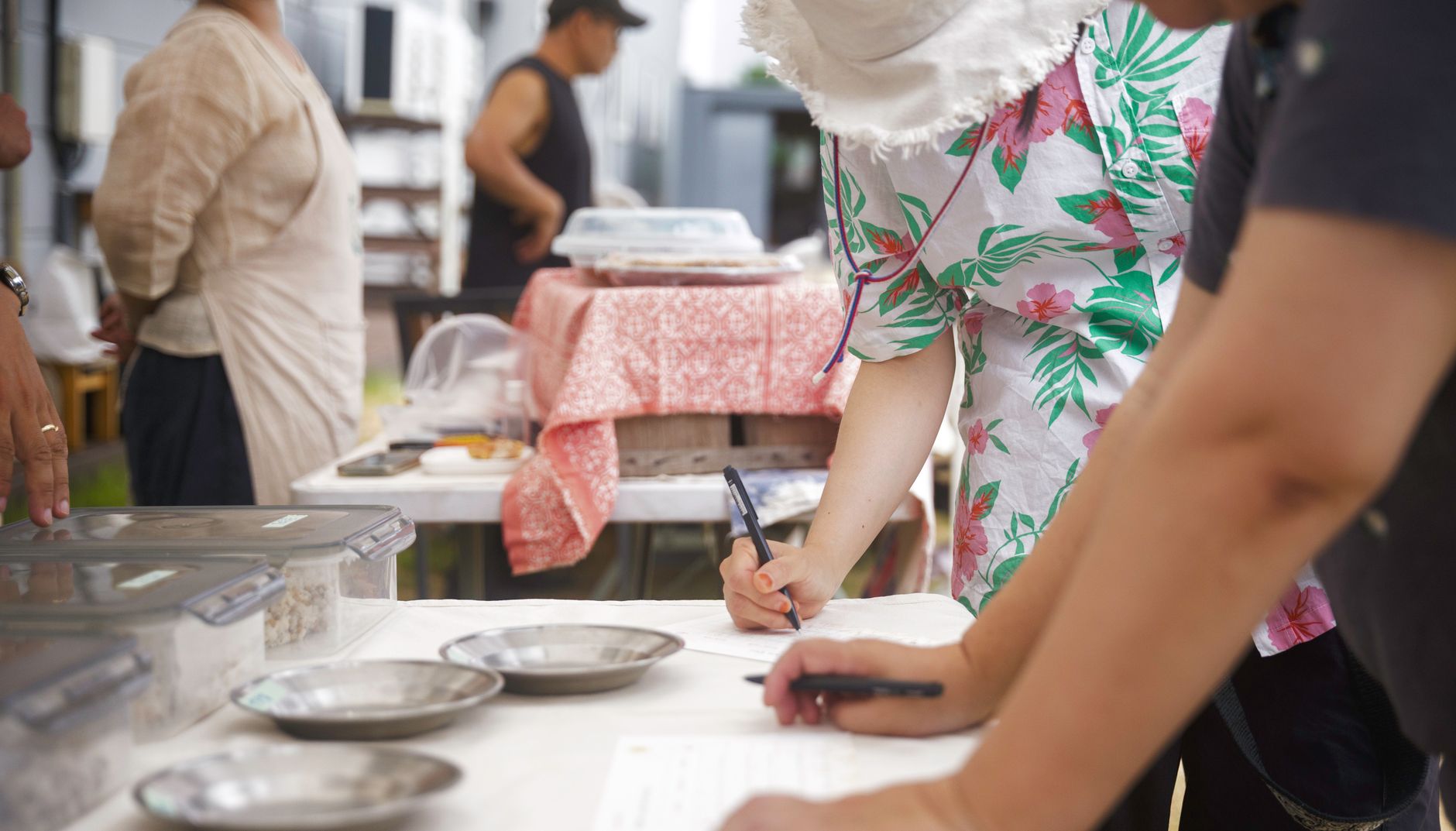 Registration Skirted Tables