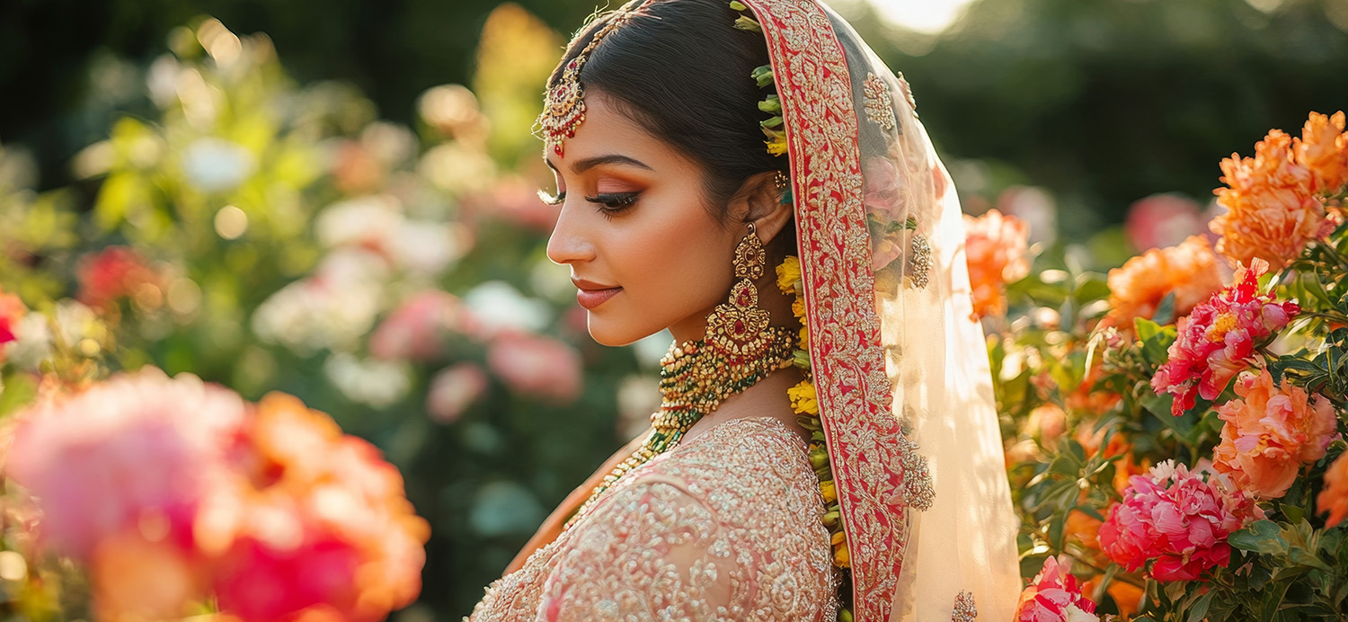 Bride applying makeup with professional makeup artist showing common bridal beauty mistakes to avoid