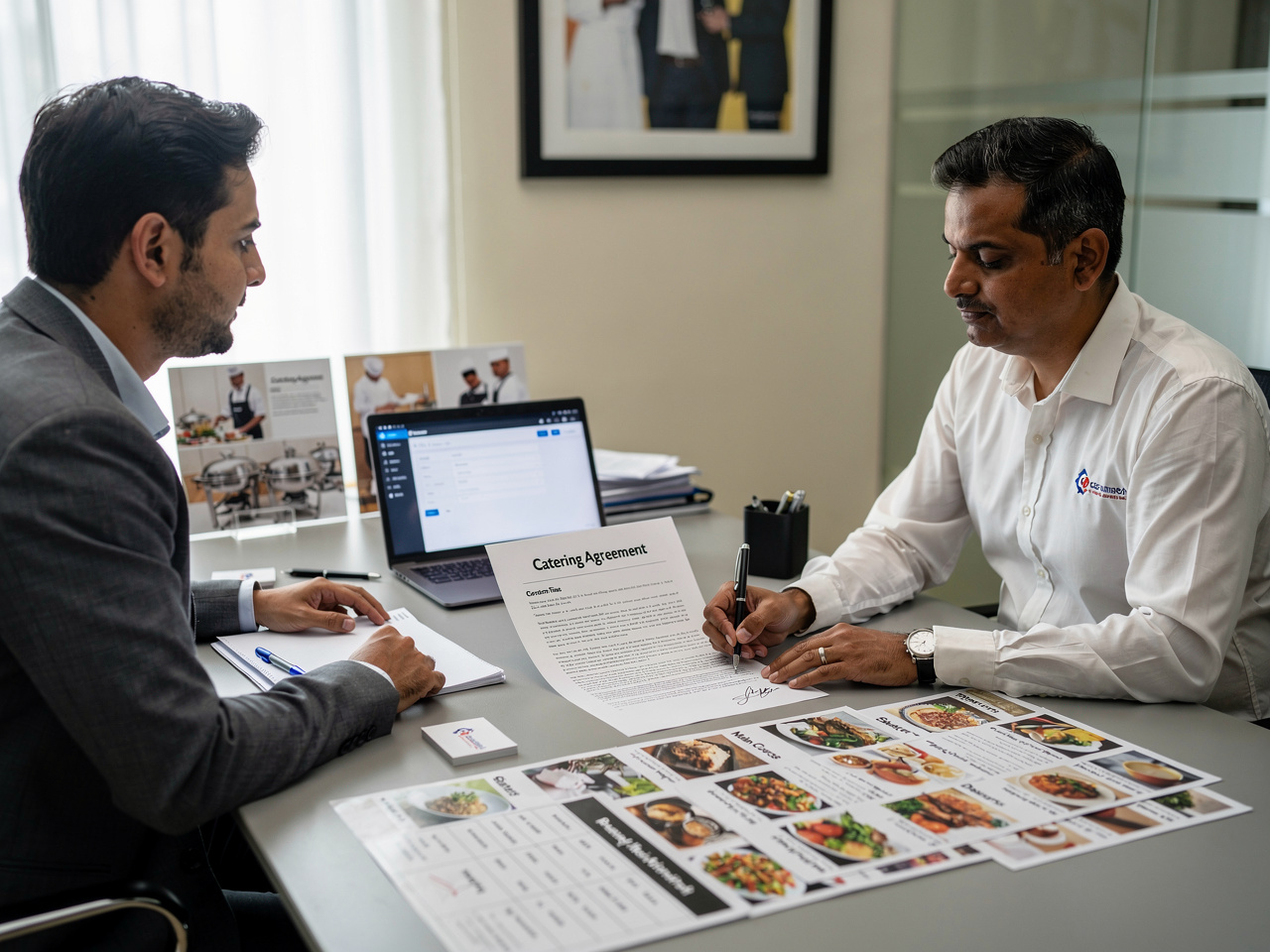 Step 8: Secure Catering Contracts