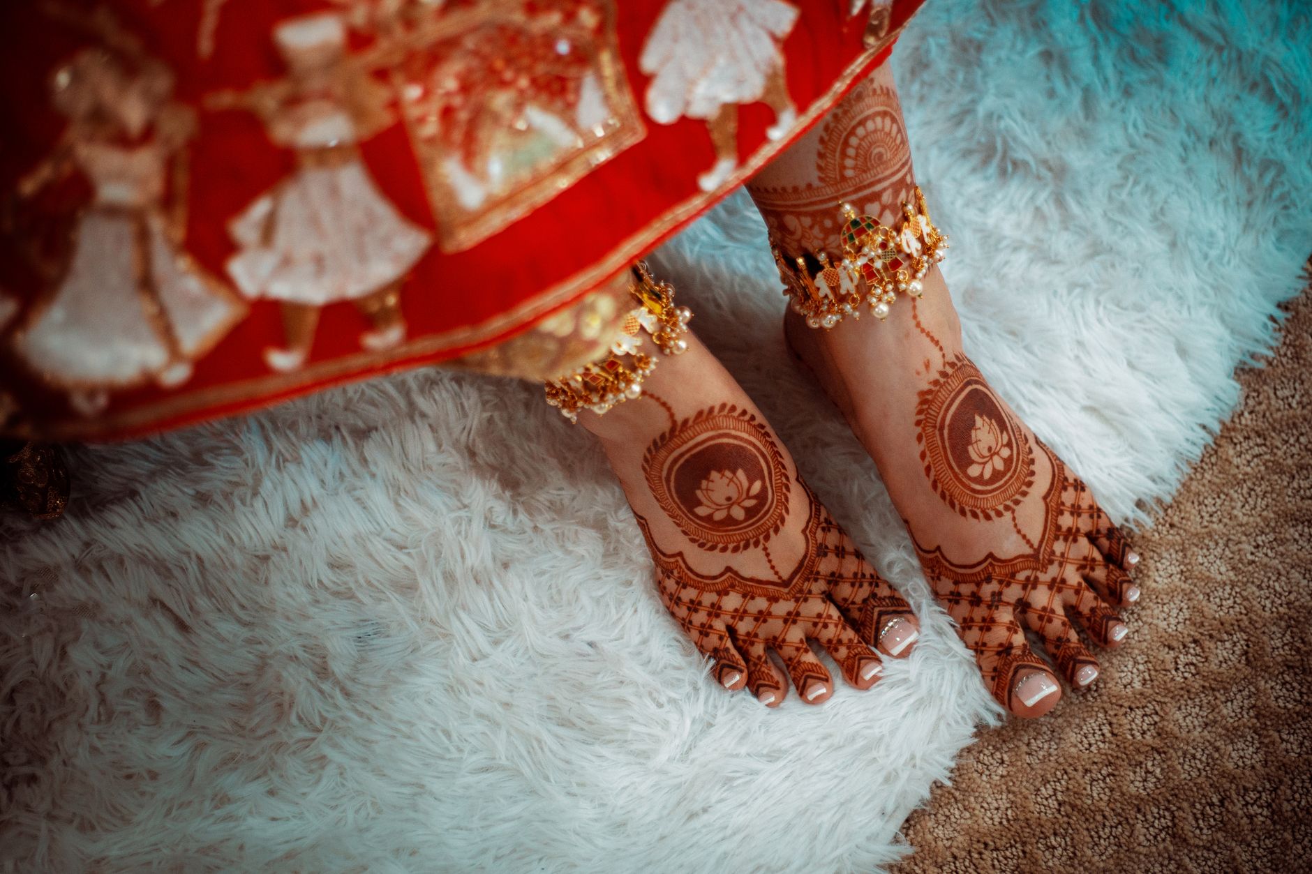 Bridal Feet Mehndi