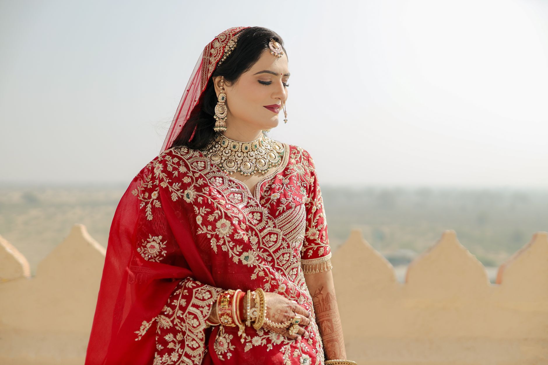 Bridal Photoshoot Styling in Chandigarh