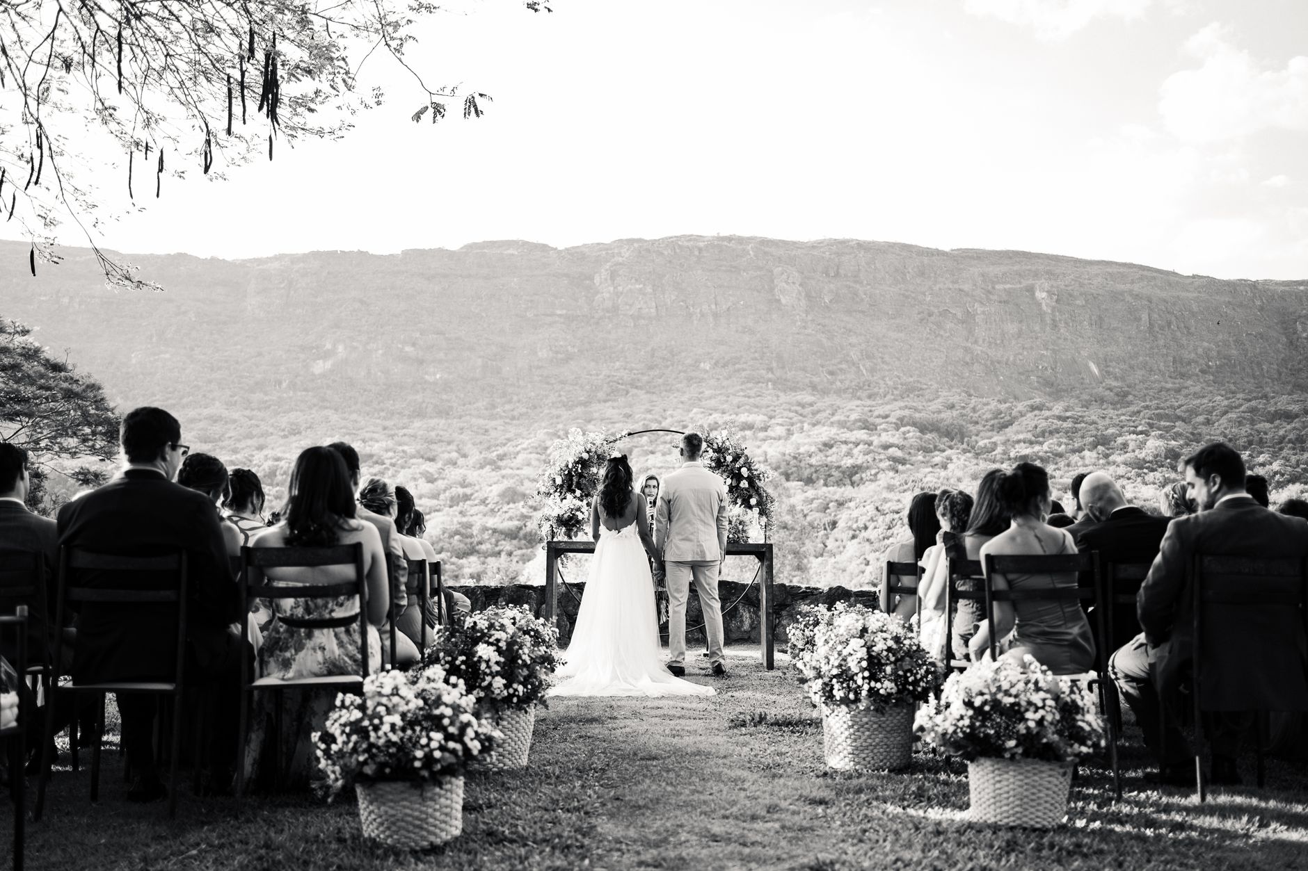 Marriage Function Cross Back Chairs
