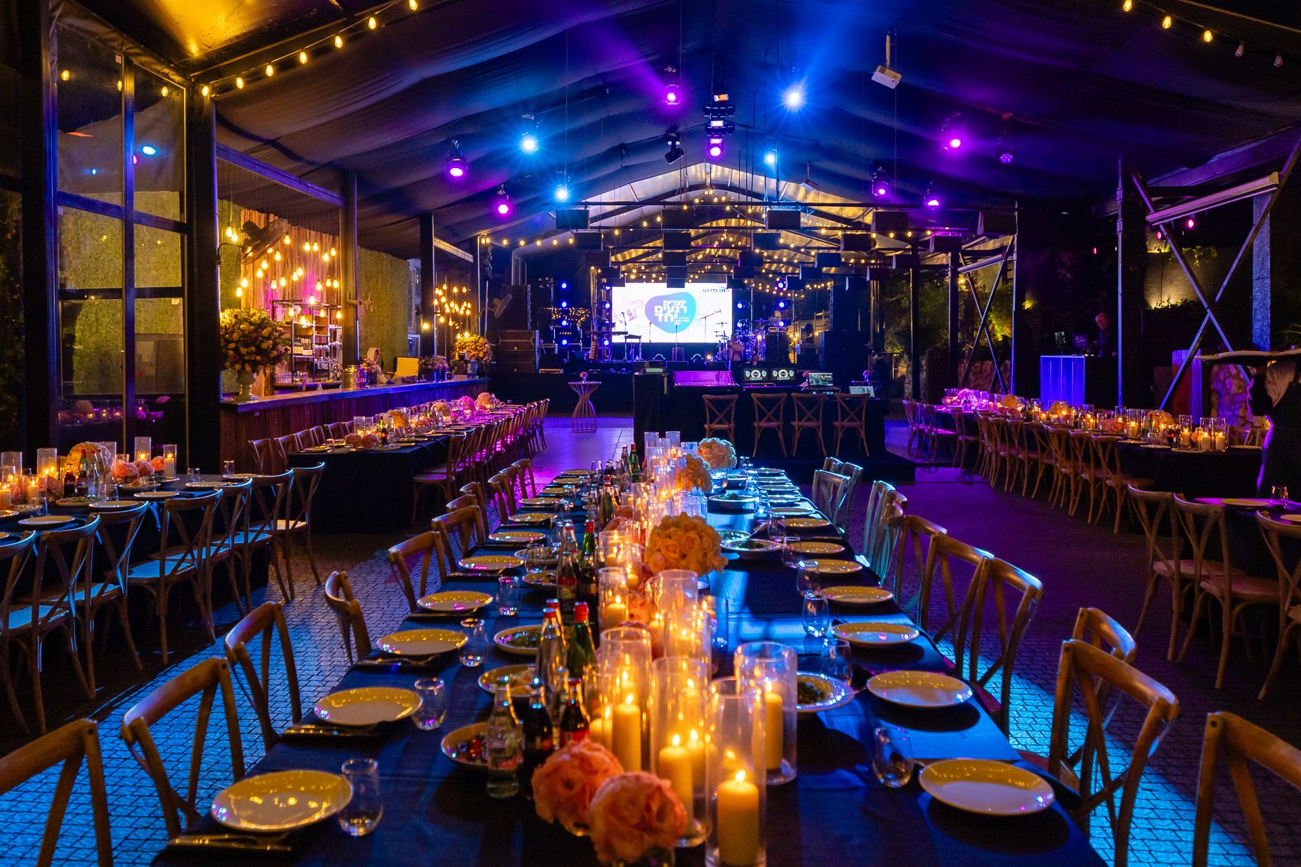 Poolside Dinner Spaces