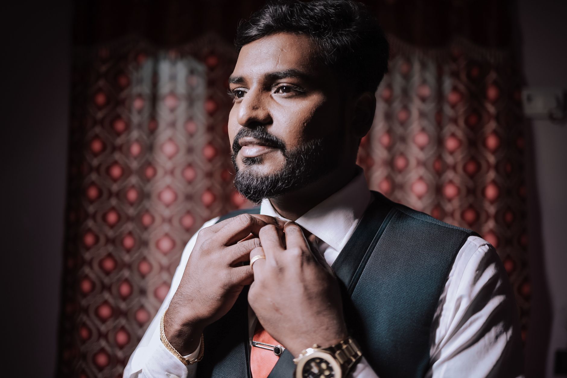 Perfect Groom Mundu Draping in Chennai