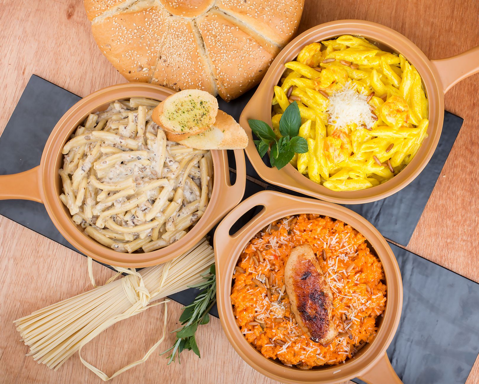 Live Italian Pasta Counter