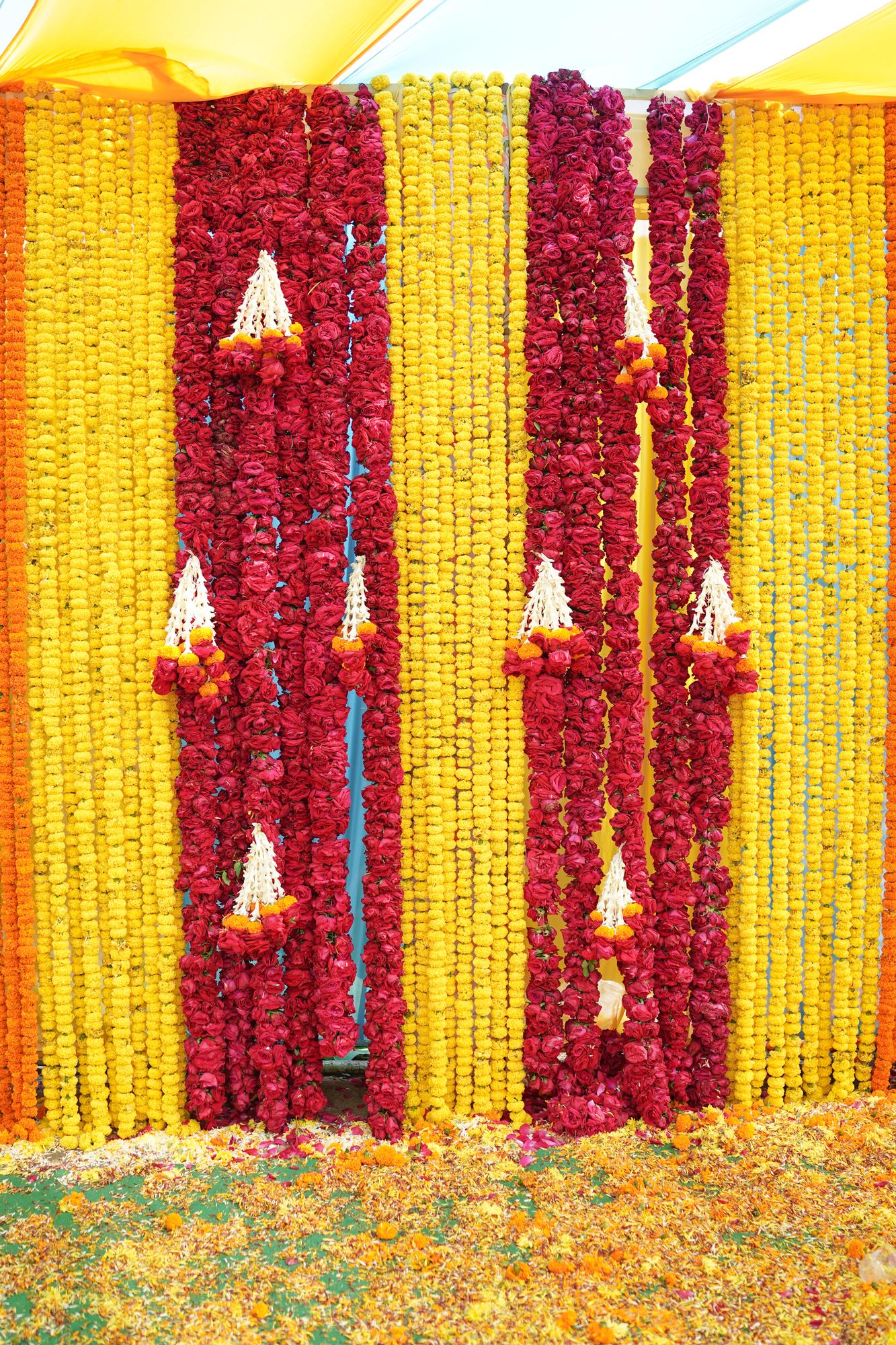 Traditional Marriage Stage Decoration For South Indian Weddings in Chennai