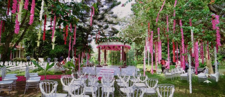 Christian reception budget planning in Chennai with elegant venue setup