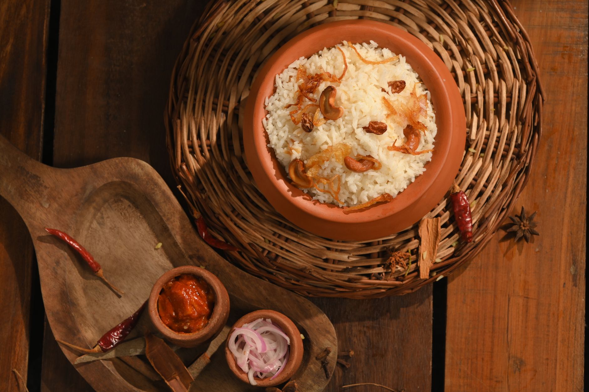 Dum Biryani Live Kitchen