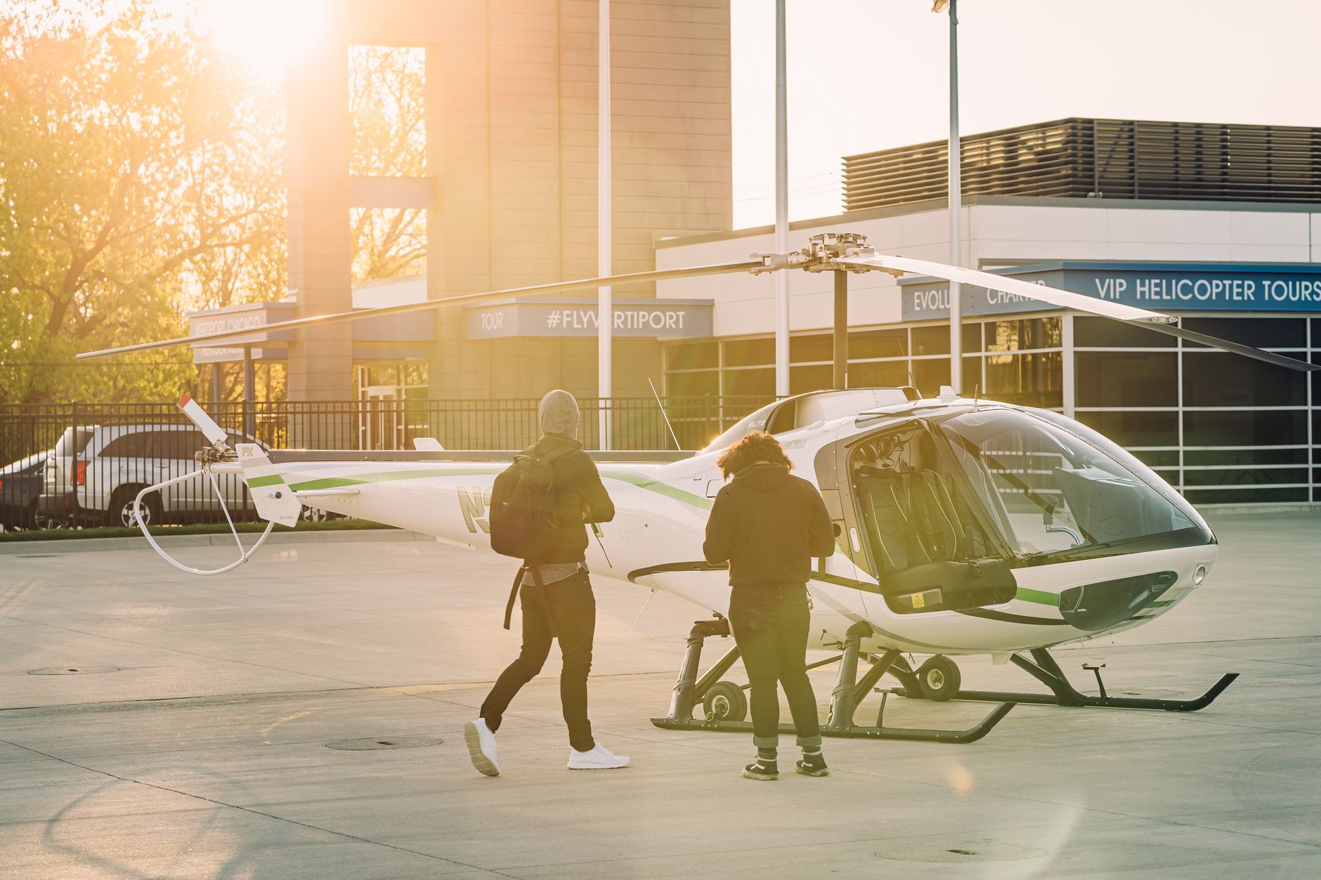 Arrive in Style: Helicopter Transfers