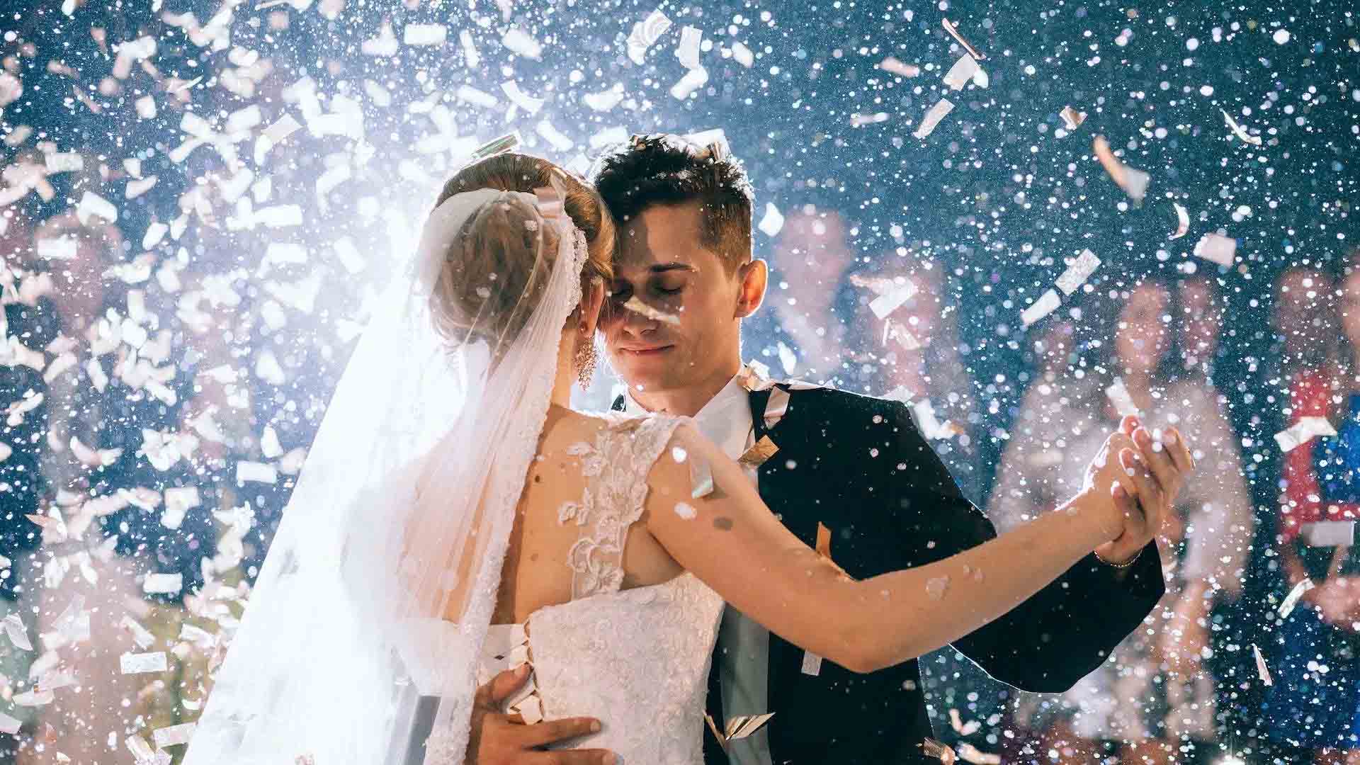 Grand Reveals. Spectacular Confetti Moments.