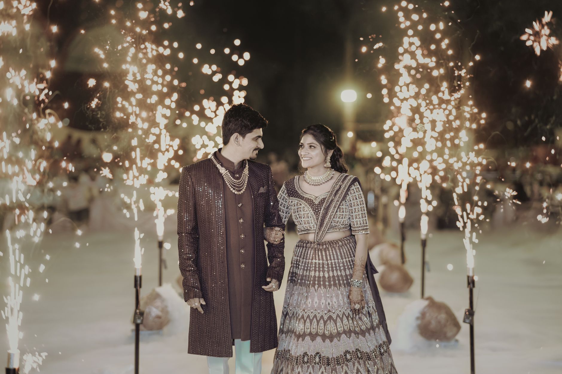 Matching Bridal Looks for Coorg Weddings