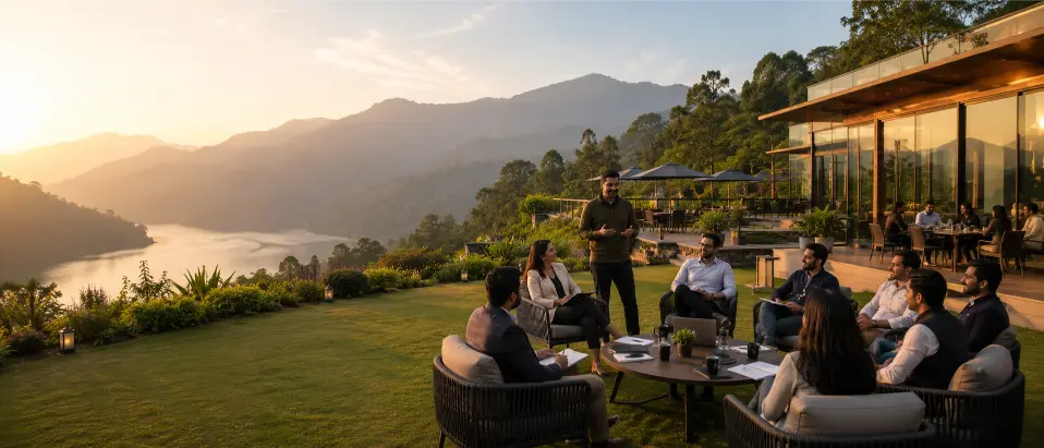 Corporate offsite collection venues and retreat packages for team bonding events