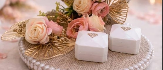 Ring Ceremony Plates — Tradition Meets Beauty