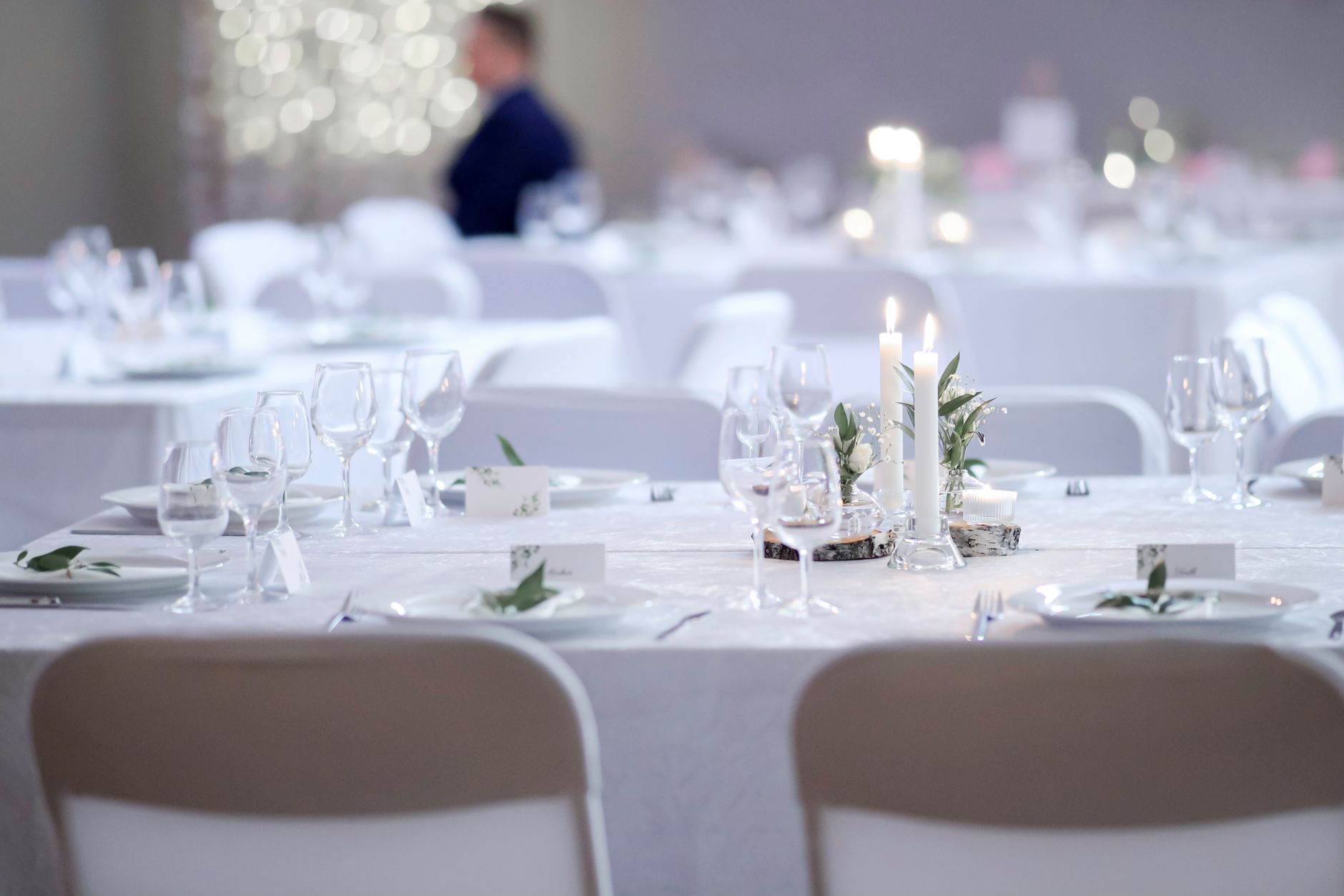 Elegant Table Served Wedding Dinner in Delhi