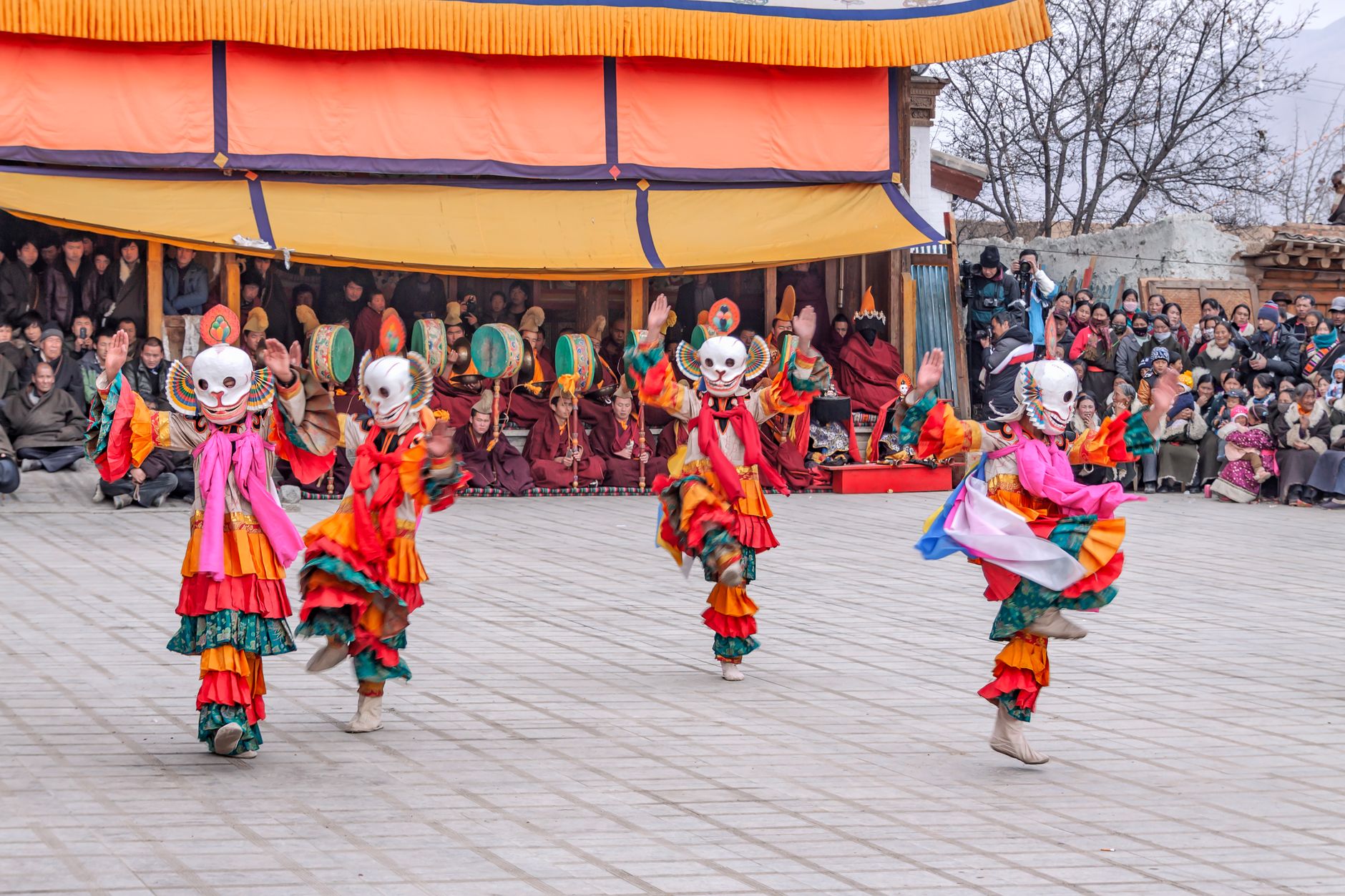 Tiger Mask Cultural Act for Delhi Events