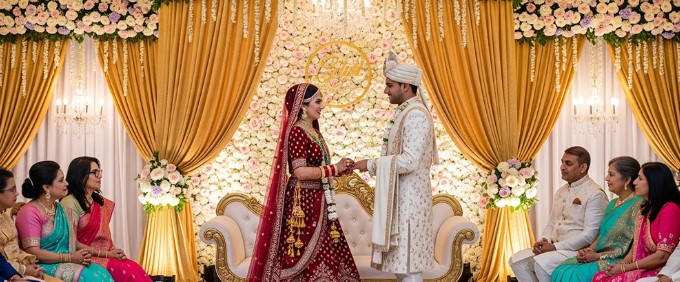 Engagement Budget Planning Chennai couples reviewing wedding costs