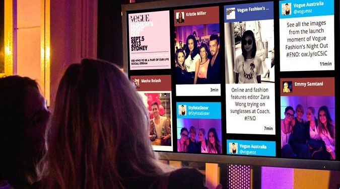 Social Media Walls for Events