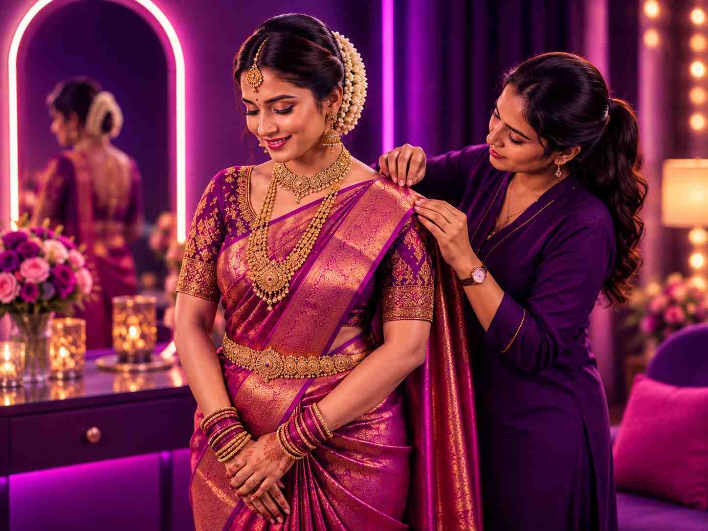 Saree Draping