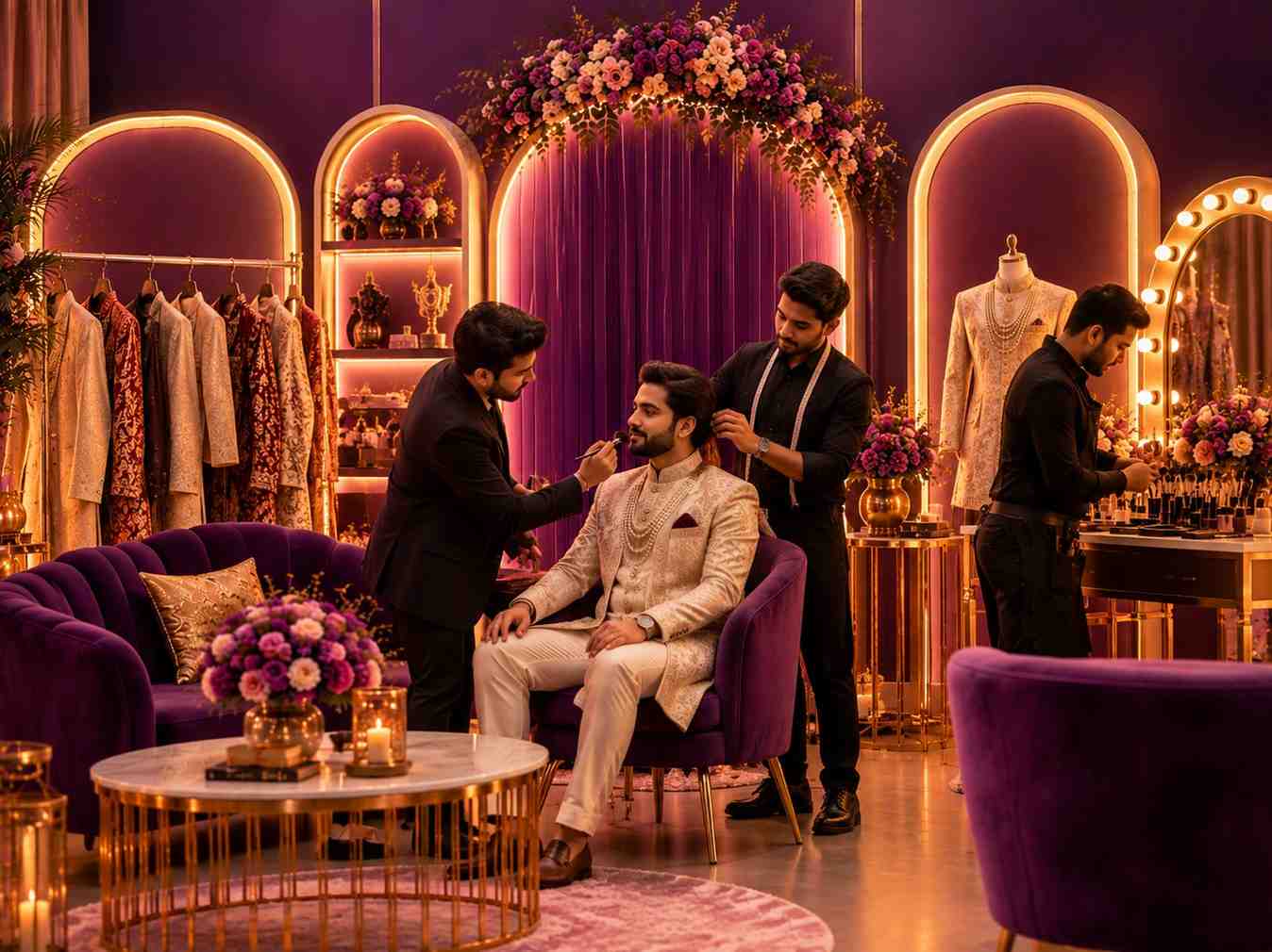 Groom Makeup