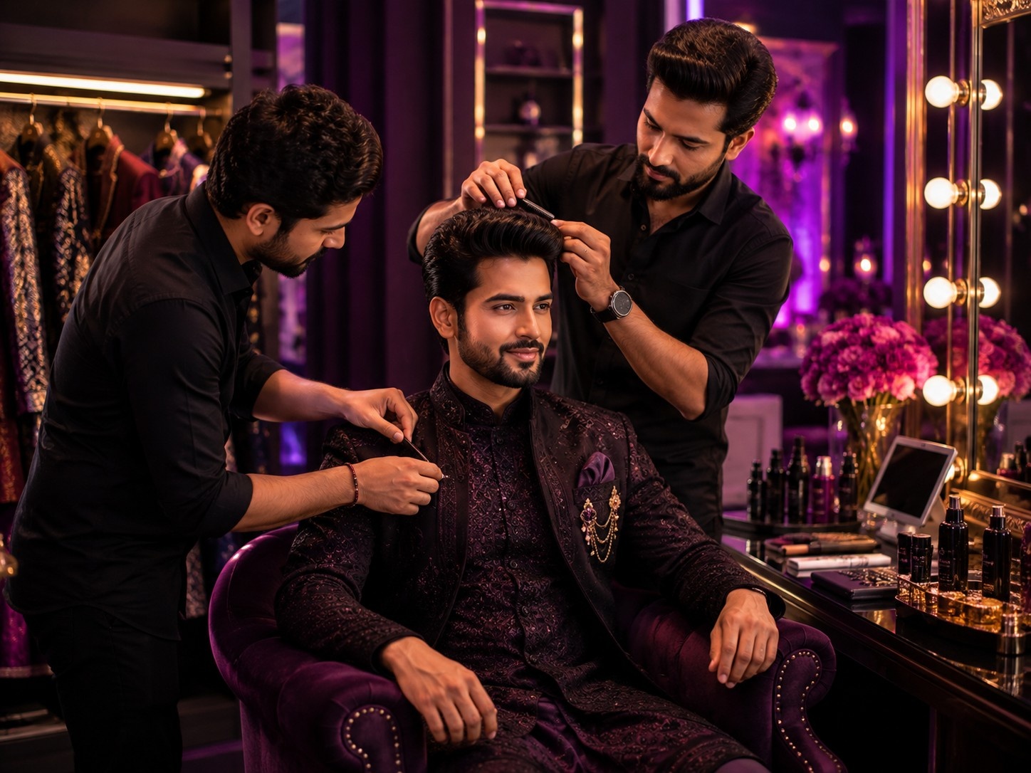 Complete Groom Styling