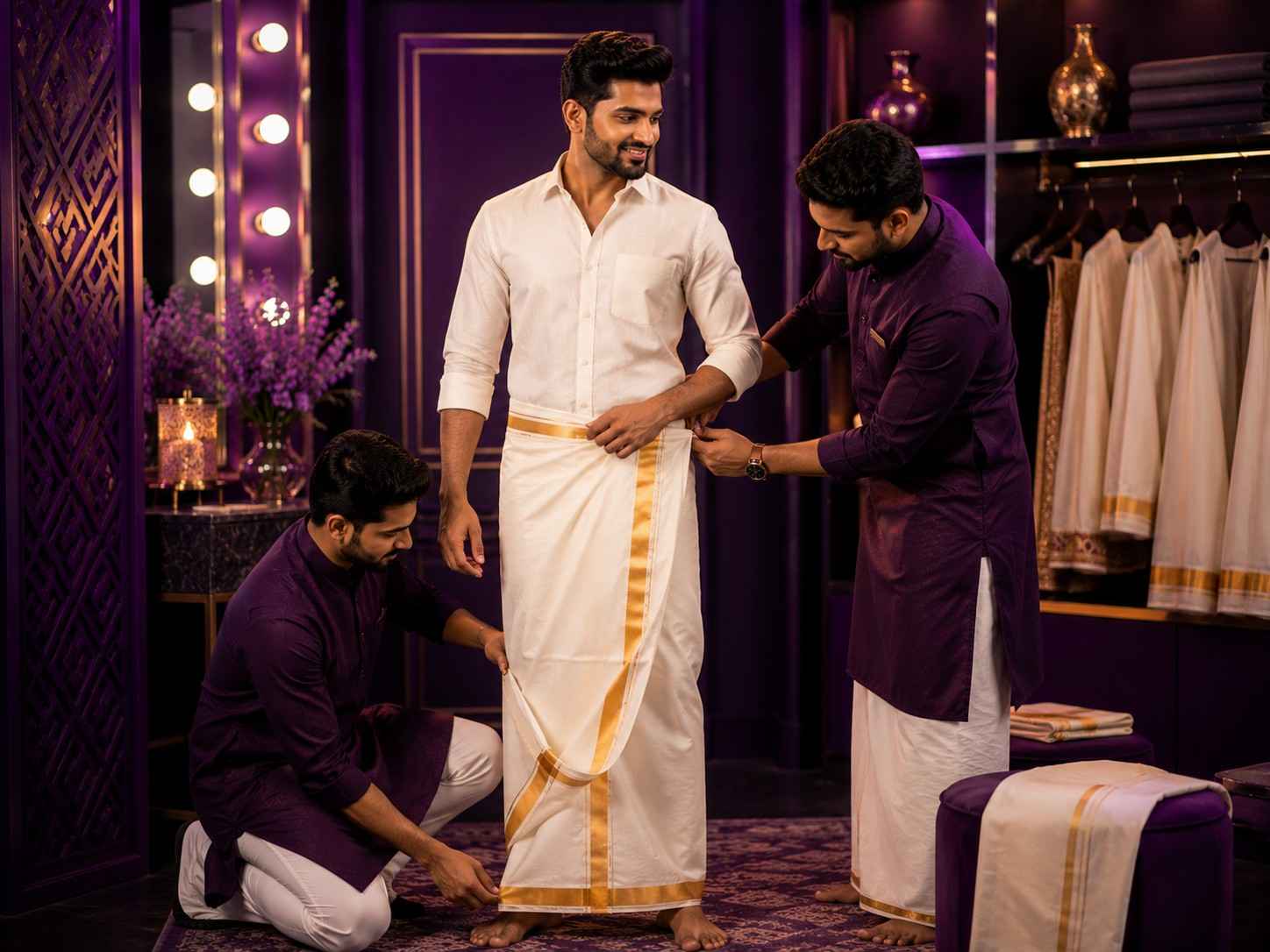 Dhoti Styling