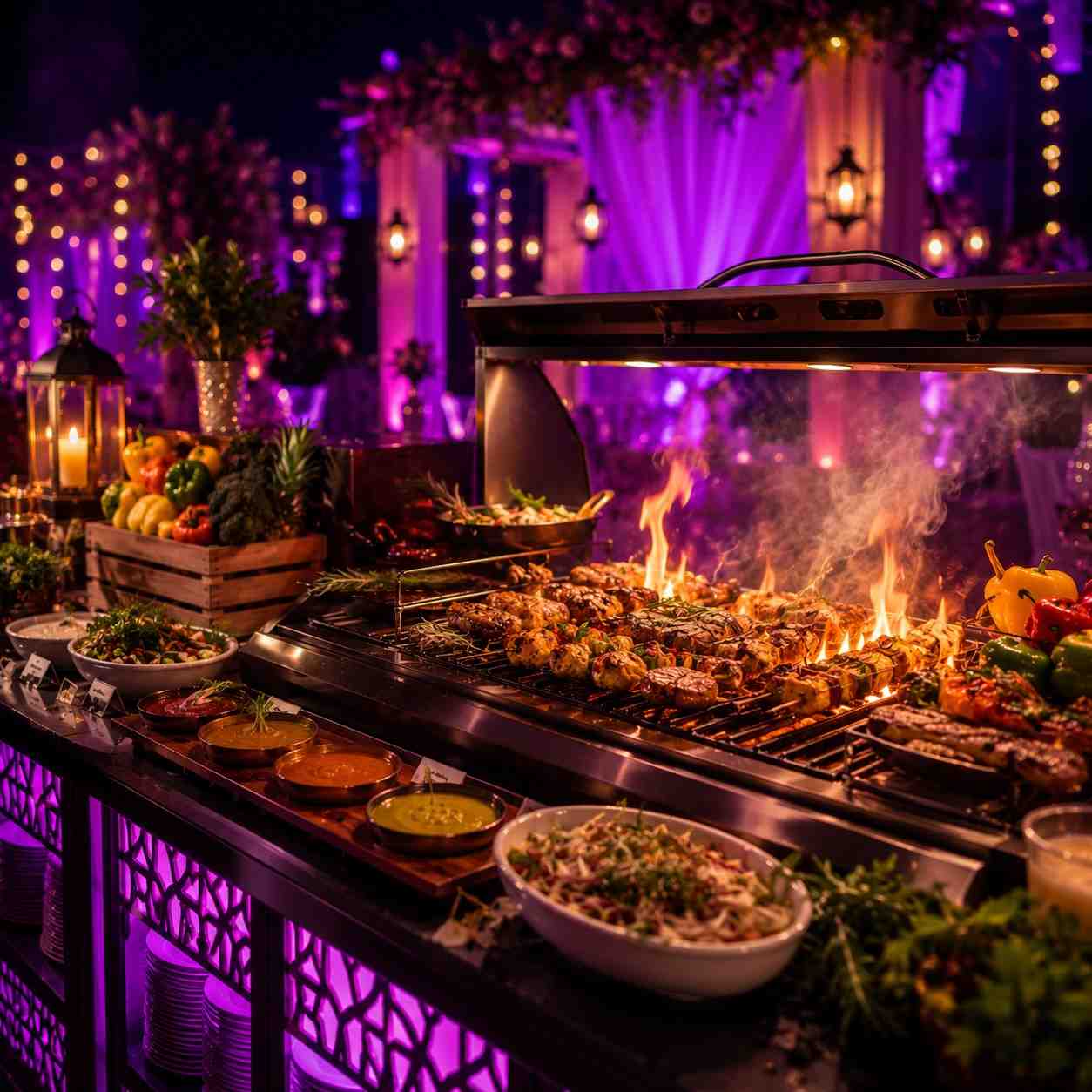 BBQ & Grill Stations