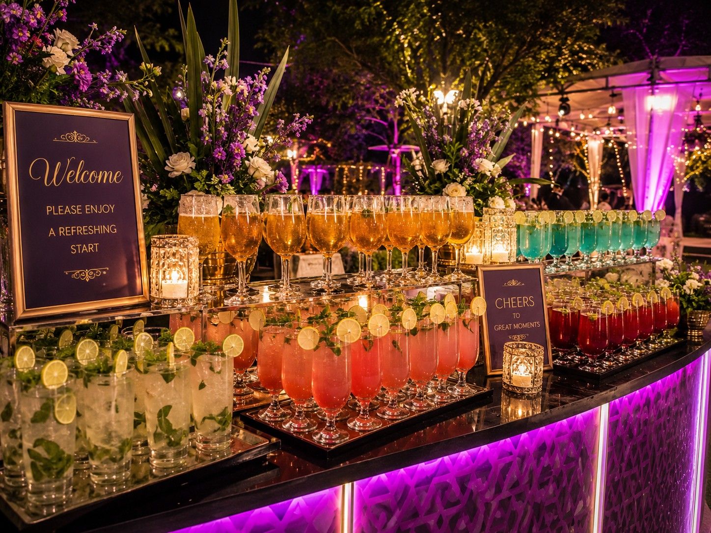 Welcome Drink / Standard Juice Counters